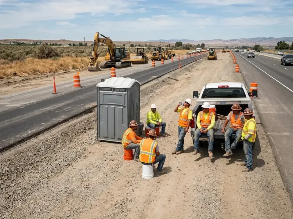 highway-road-construction-crew-007 — frequently asked questions, Porta Potty and Restroom Rentals in Brookville, OH